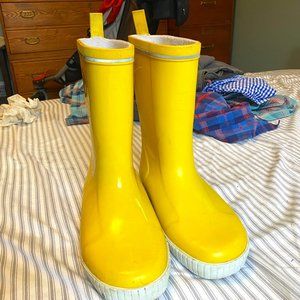 Yellow Tretorn Rain Boot Wellies Rubber Boots